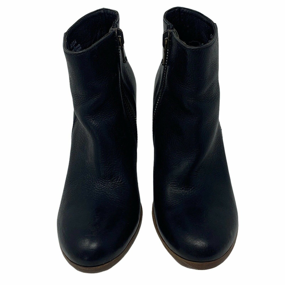 Madewell 1937 Leather High Heeled Ankle Booties